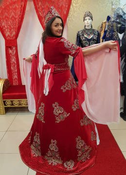 Kırmızı Bindallı (Kaftan) Kına Elbisesi Modelleri 2019-2019 31